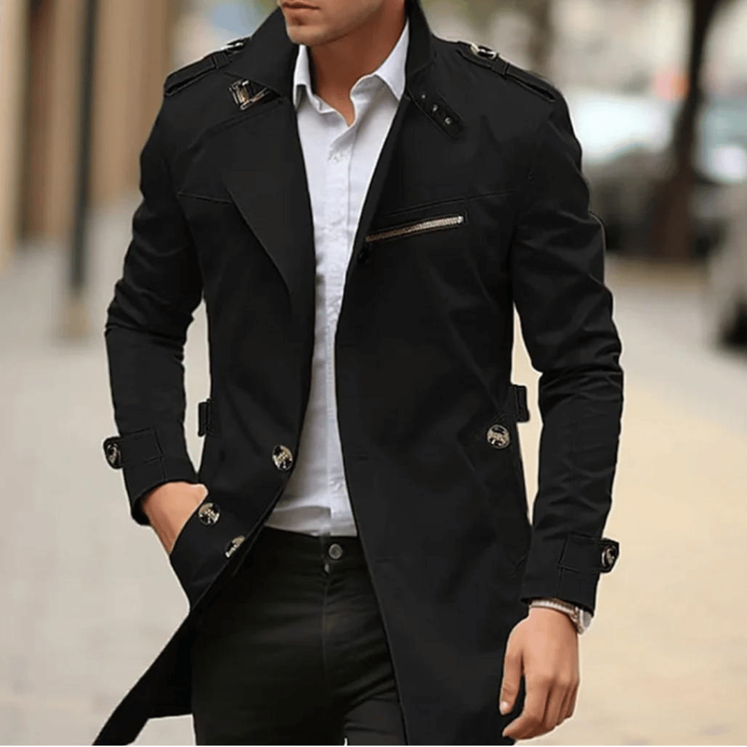 Carl - Elegant and comfortable overcoat