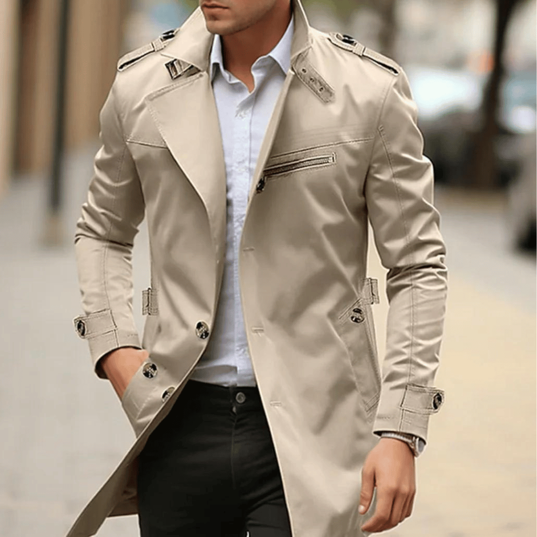 Carl - Elegant and comfortable overcoat