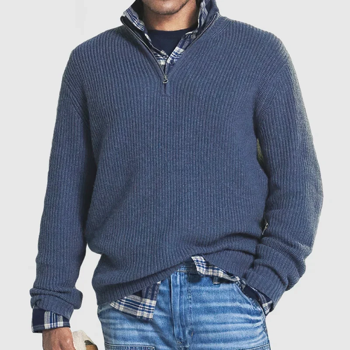 Christopher - Casual Zip Sweater