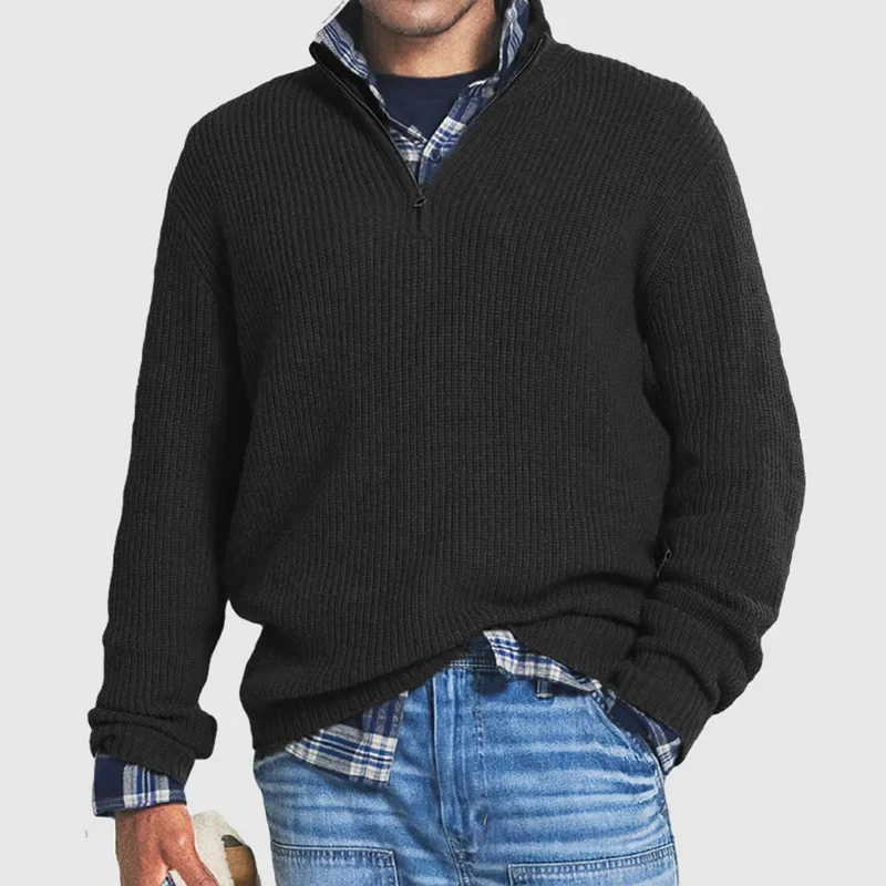 Christopher - Casual Zip Sweater