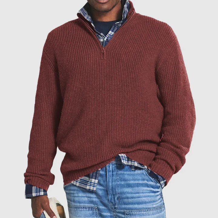 Christopher - Casual Zip Sweater