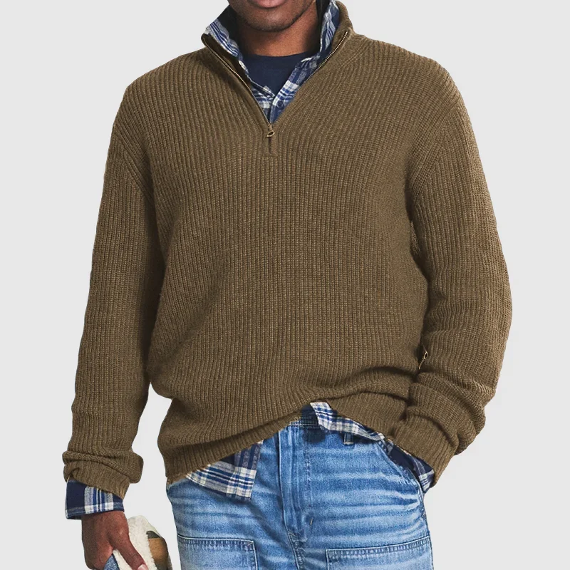 Christopher - Casual Zip Sweater