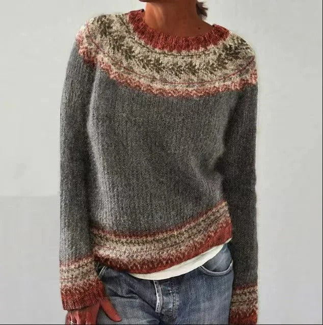 Kirra - Autumn Retro Sweater