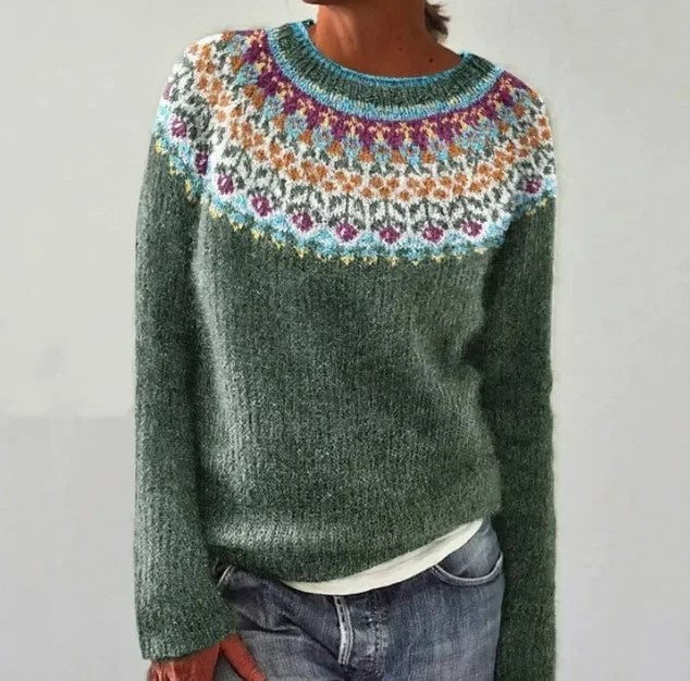 Kirra - Autumn Retro Sweater