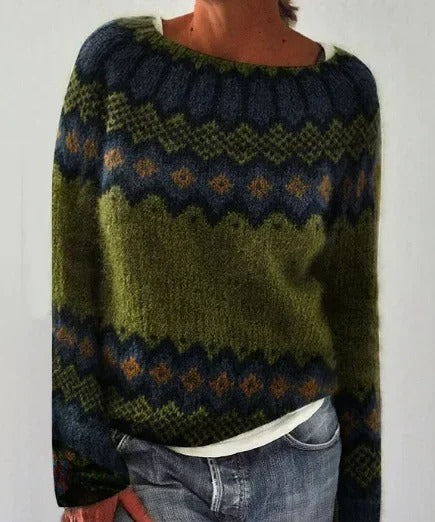 Kirra - Autumn Retro Sweater